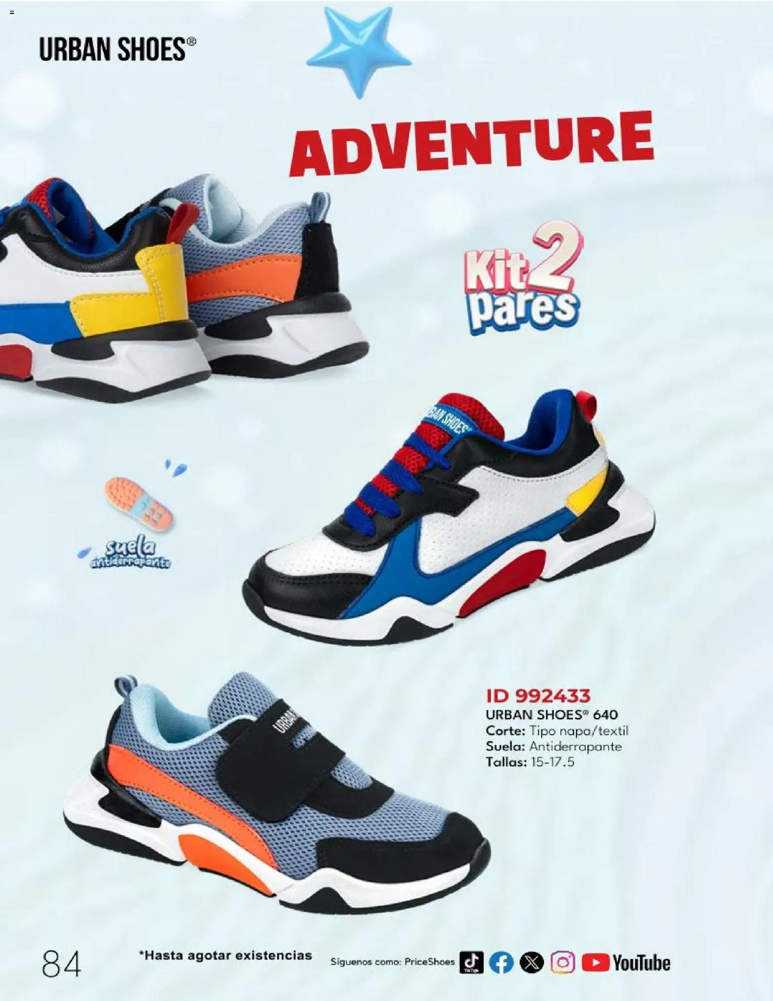 Nuevas ofertas de Price Shoes válidas en toda la República Mexicana desde el 06.12.2025. ¡Encuentra las mejores ofertas en Price Shoes catálogo Bebés! | Página: 84