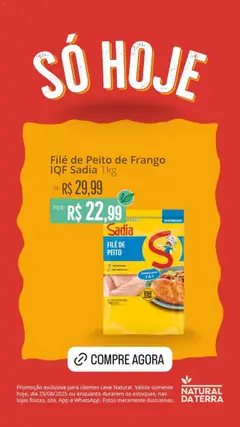 Natural da Terra - Ofertas do Dia - Pré-Visualização do folheto da loja Natural da Terra, válido de 25.08.2025