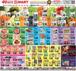 Preview of Hmart weekly ads valid from 19.11.2025