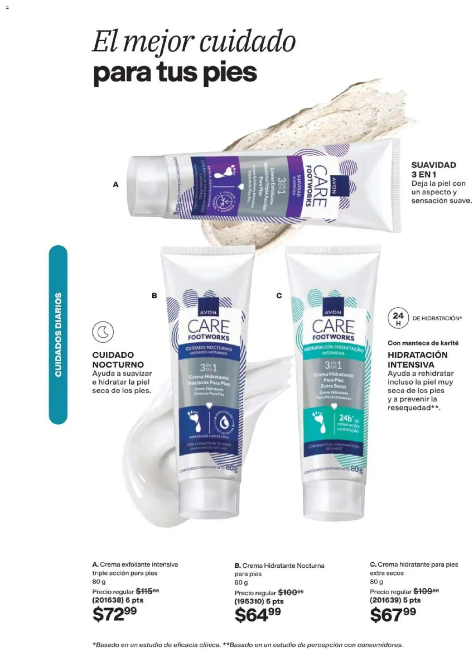 Nuevas ofertas de AVON válidas en toda la República Mexicana desde el 08.05.2026. ¡Encuentra las mejores ofertas en AVON campaña 8 2026! | Página: 159 | Productos: Crema, Té, Polvo