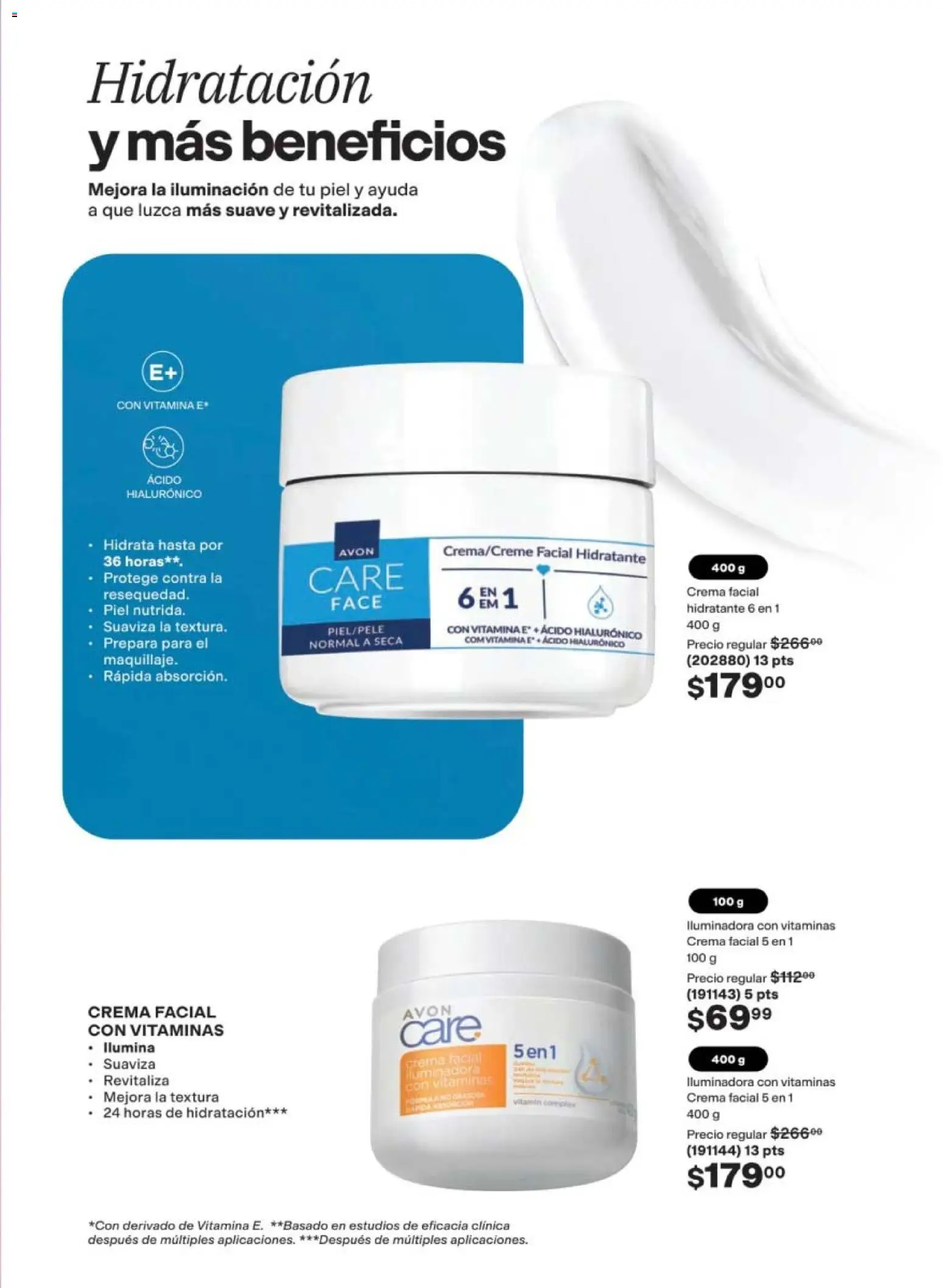 Nuevas ofertas de AVON válidas en toda la República Mexicana desde el 24.04.2026. ¡Encuentra las mejores ofertas en AVON campaña 7 2026! | Página: 137 | Productos: Crema, Vitaminas, Maquillaje