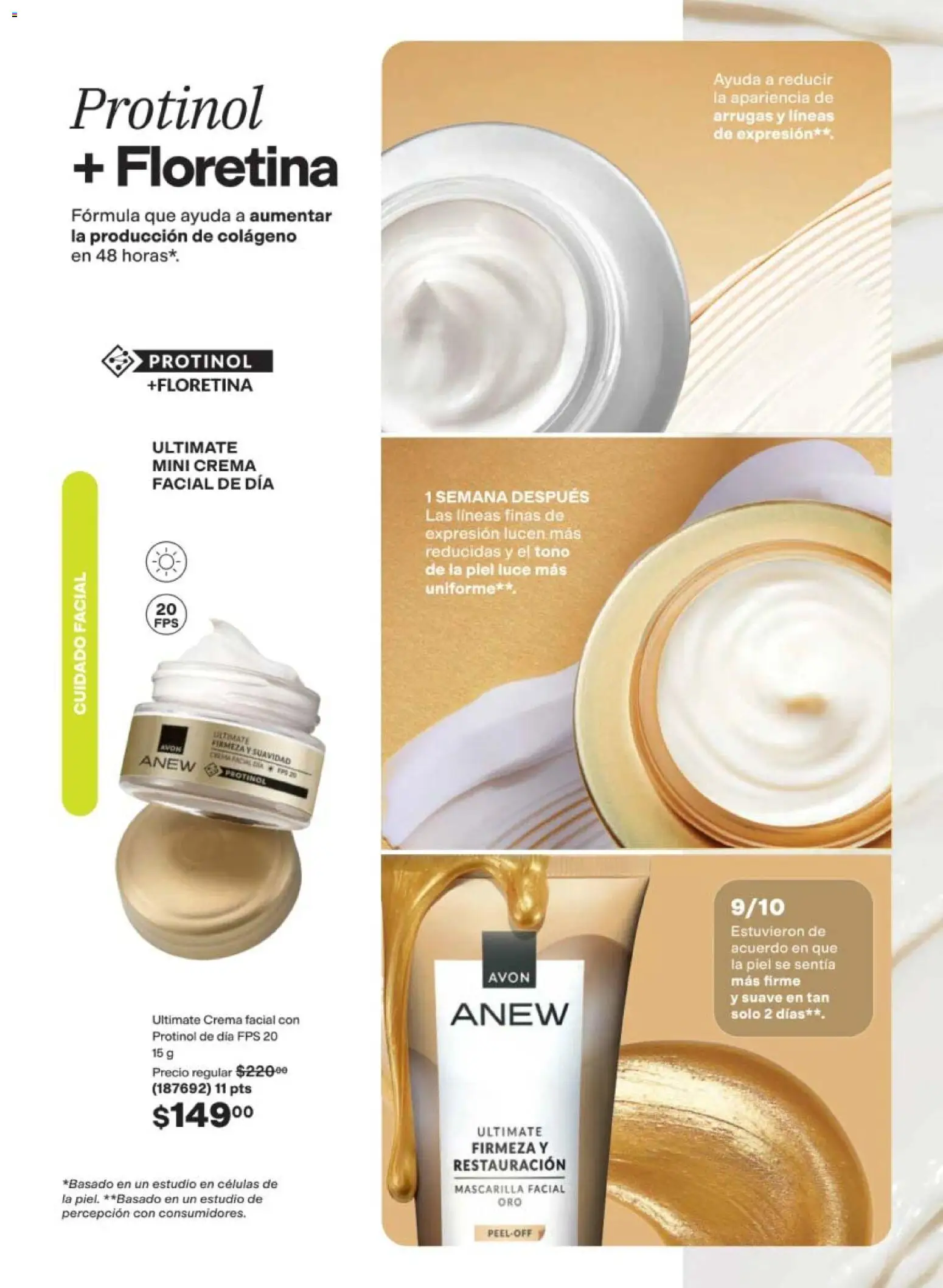 Nuevas ofertas de AVON válidas en toda la República Mexicana desde el 08.05.2026. ¡Encuentra las mejores ofertas en AVON campaña 8 2026! | Página: 119 | Productos: Crema, Mascarilla