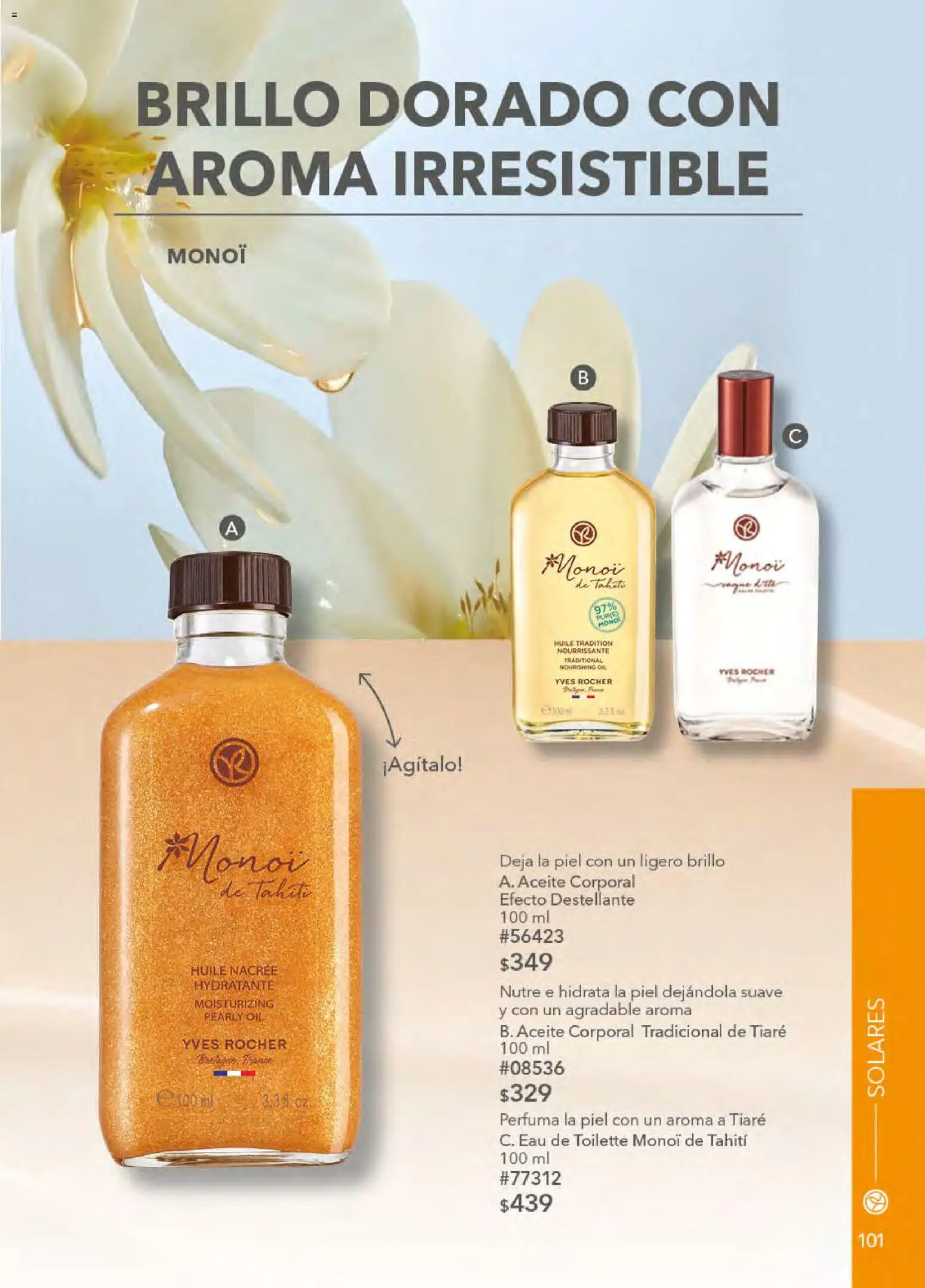 Nuevas ofertas de Yves Rocher válidas en toda la República Mexicana desde el 21.04.2026. ¡Encuentra las mejores ofertas en Yves Rocher campaña 6 2026! | Página: 103 | Productos: Brillo, Aceite, Mesa, Eau de toilette