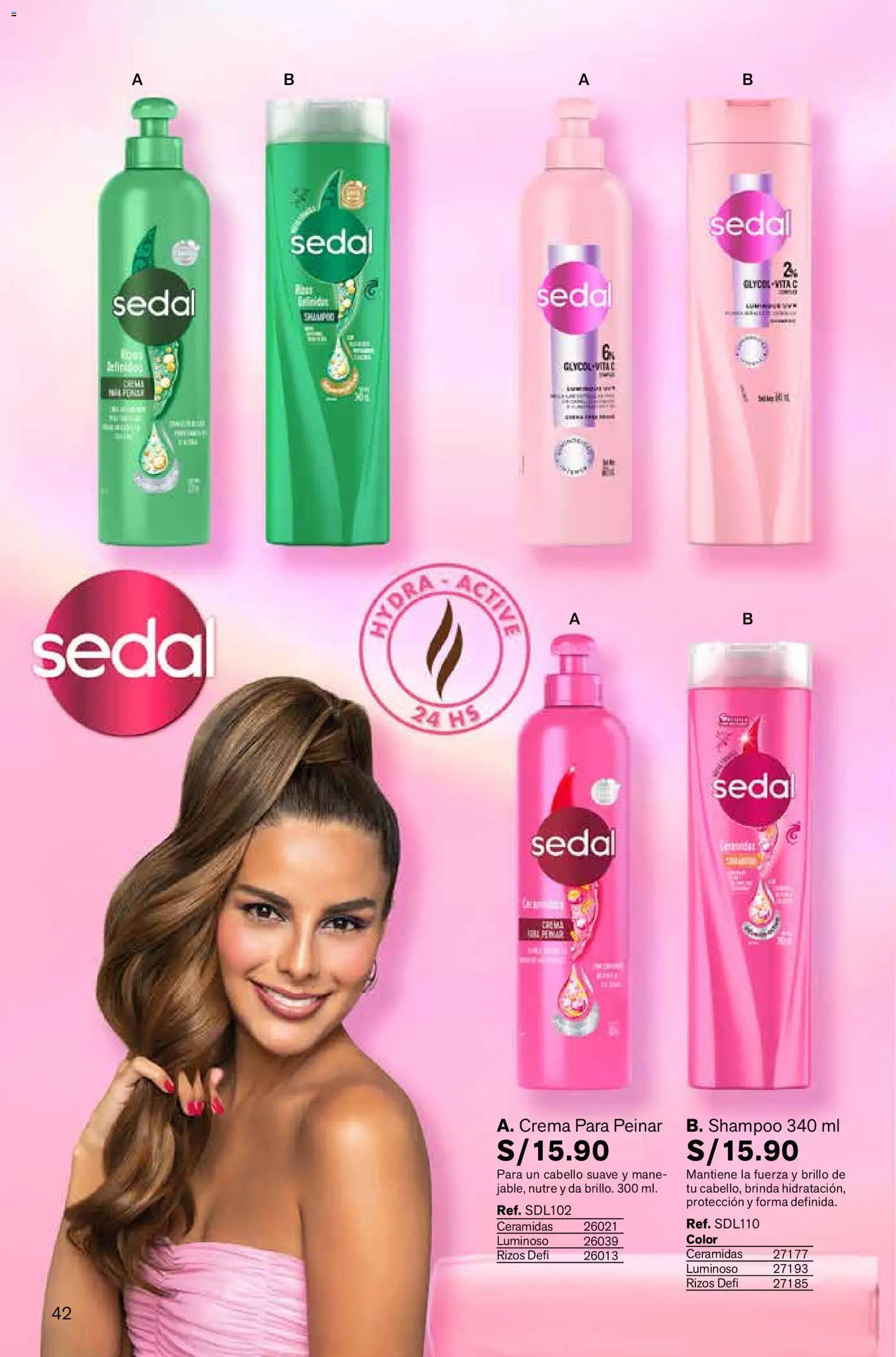 Catálogo Leonisa válido desde 06.03.2026 | Página: 42 | Productos: Shampoo, Crema