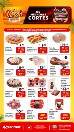 Semar Supermercado - Ofertas do Açougue  - Pré-Visualização do folheto da loja Semar Supermercado, válido de 26.02.2026