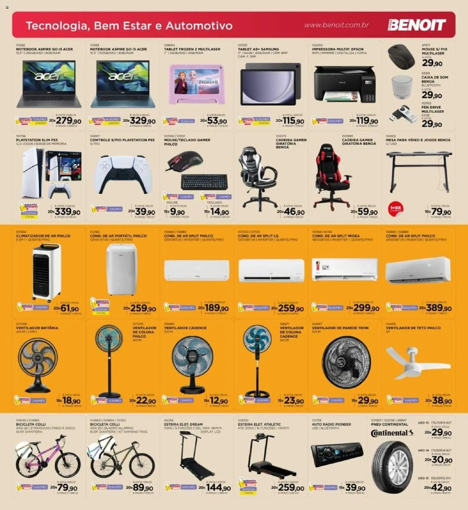 Benoit Folheto - válido de 01.02.2026 | Página: 5 | Produtos: Pen drive, Cadeira gamer, Cadeira, Mouse