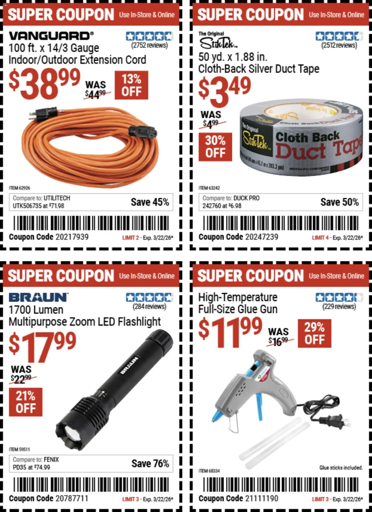 Harbor Freight Weekly Ad - valid from 09.03.2026 | Page: 17 | Products: Gun