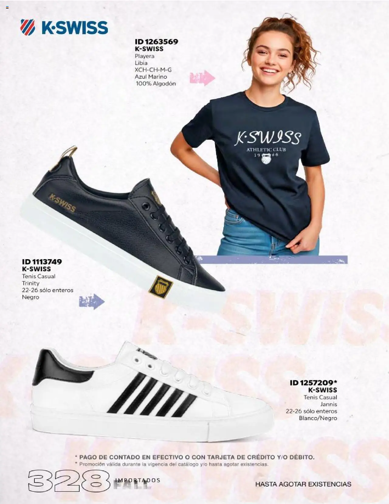 Nuevas ofertas de Price Shoes válidas en toda la República Mexicana desde el 18.10.2025. ¡Encuentra las mejores ofertas en Price Shoes catálogo Fall Importados segunda! | Página: 328 | Productos: Tenis, Algodón, Playera