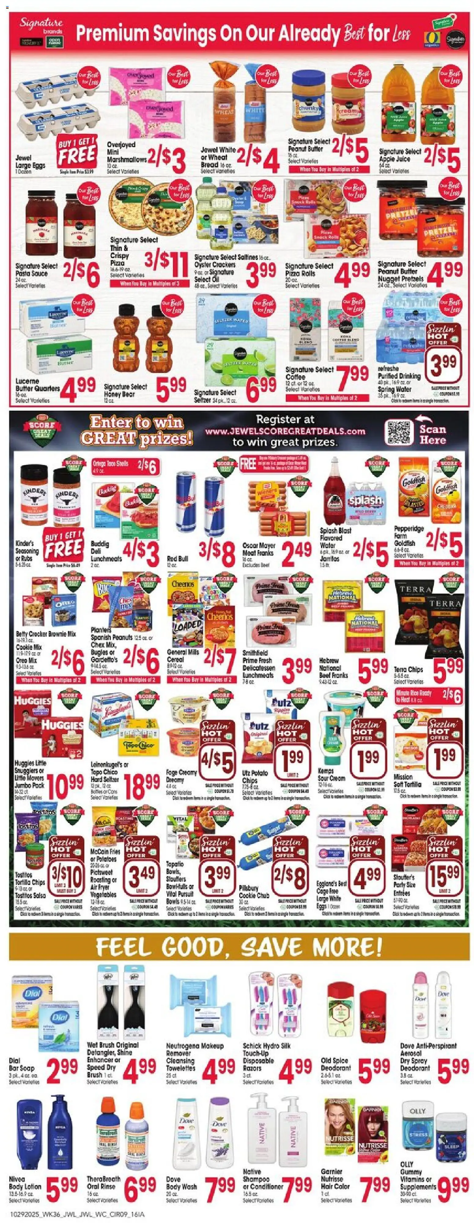 Jewel Osco Weekly Ad - IA - valid from 29.10.2025 | Page: 9 | Products: Fryer, Hair color, Rice, Body Wash