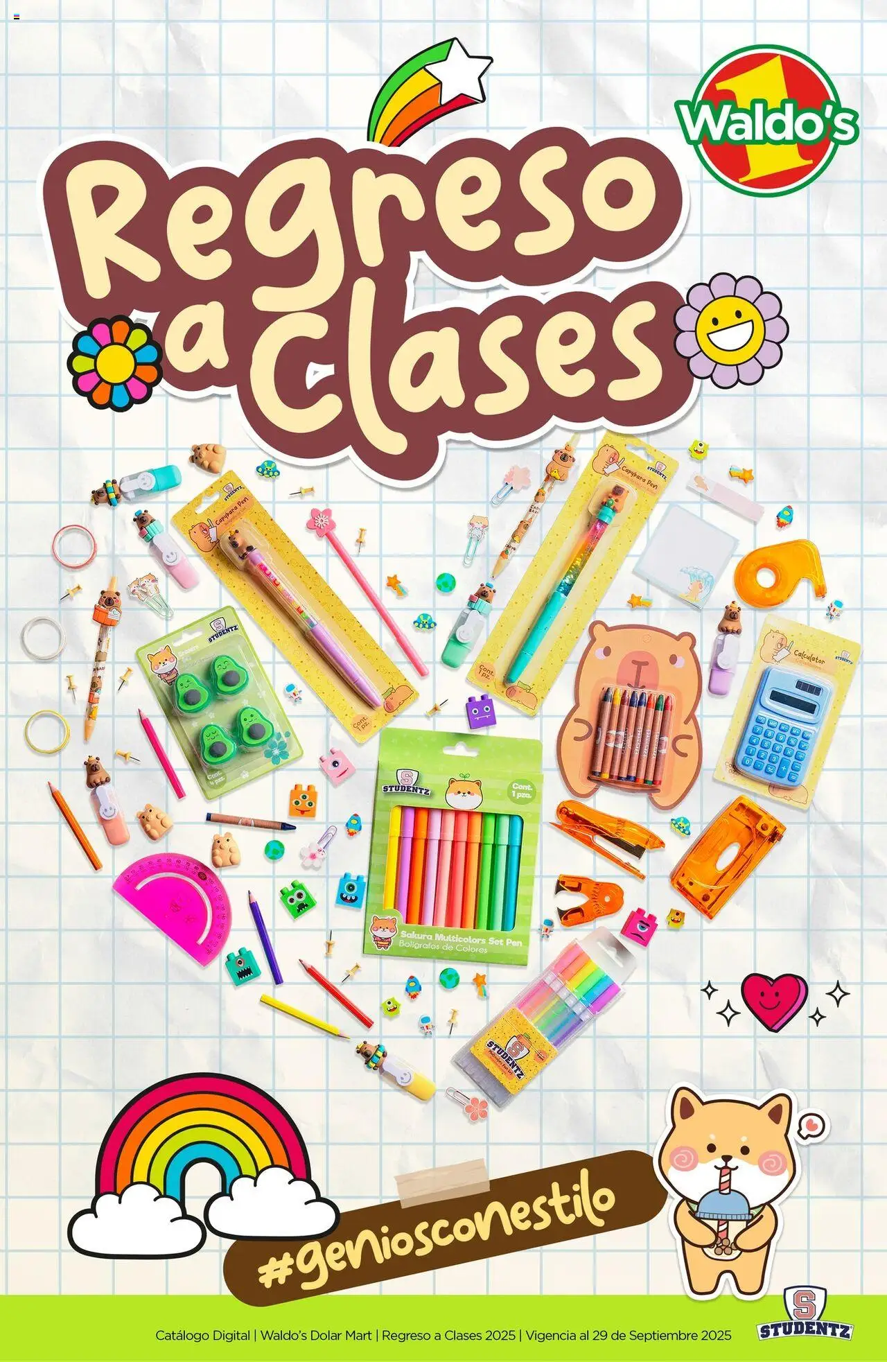 Nuevas ofertas de Waldo's válidas en toda la República Mexicana desde el 12.06.2025. ¡Encuentra las mejores ofertas en Waldo's - Catálogo Regreso a clases! | Página: 1 | Productos: Calculadora
