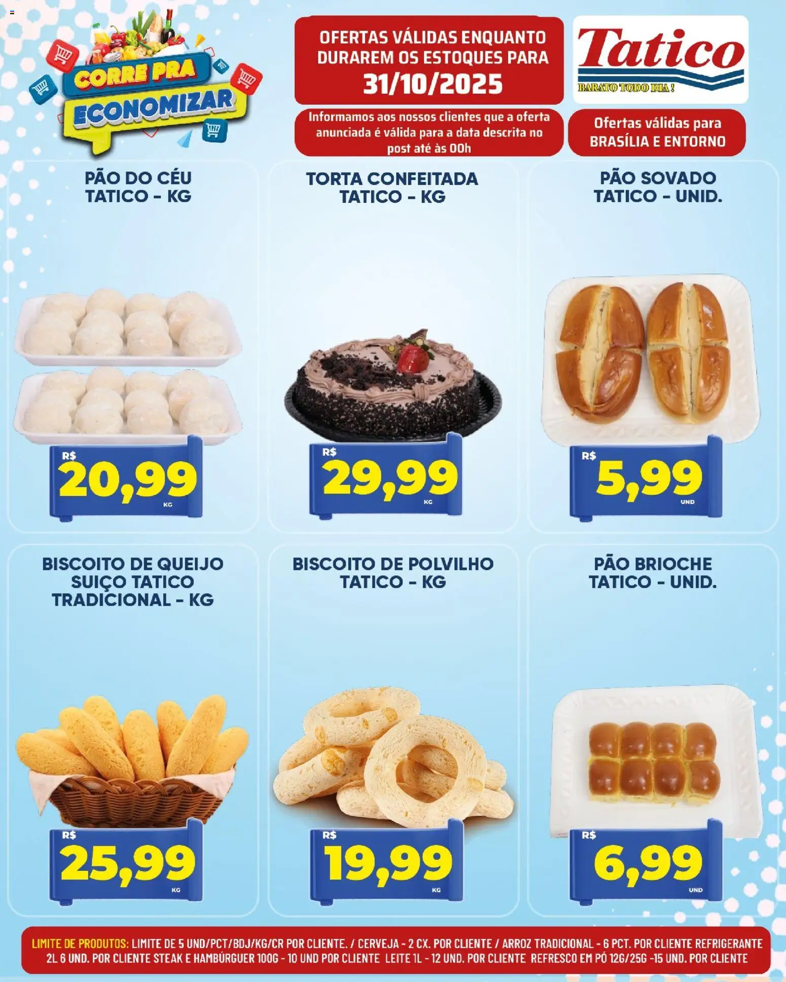 Tatico Folheto - válido de 31.10.2025 | Página: 11 | Produtos: Pó, Biscoito, Queijo, Cerveja