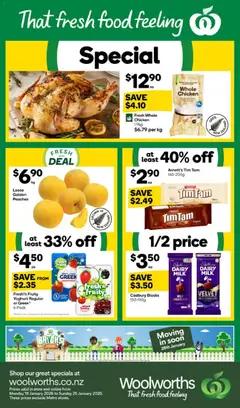 Woolworths catalogue preview  - valid from 19.01.2026
