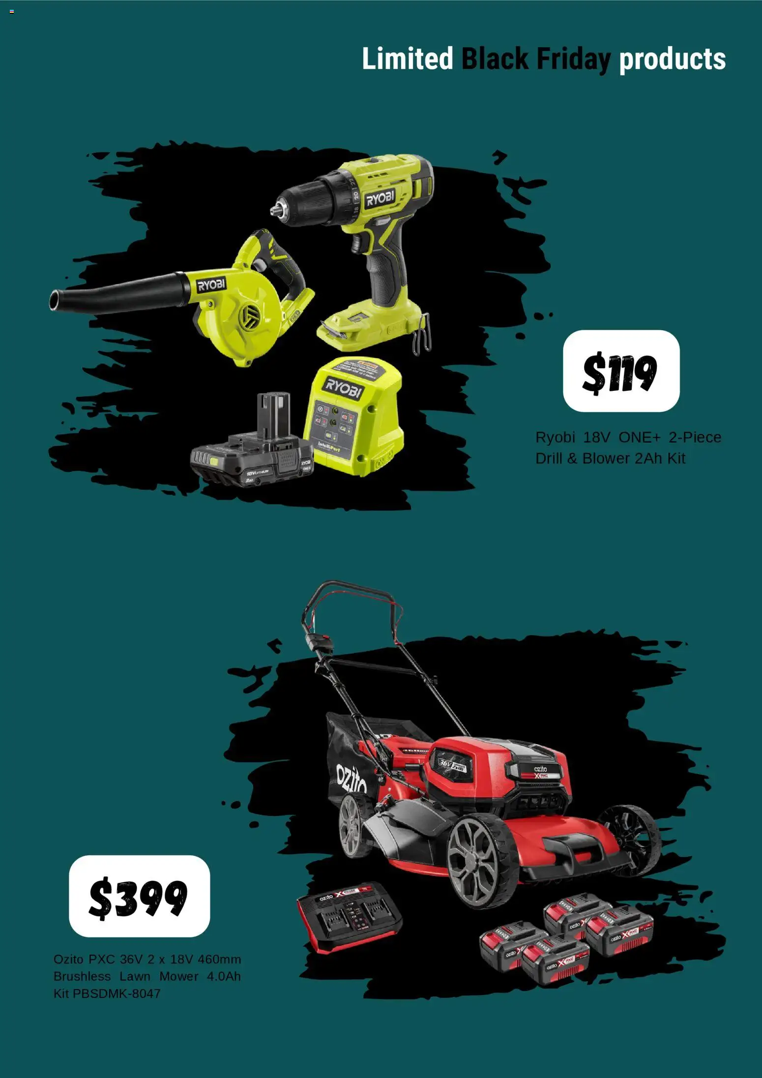 Bunnings Warehouse catalogue - valid from 27.11.2025 | Page: 3 | Products: Lawn mower, Mower