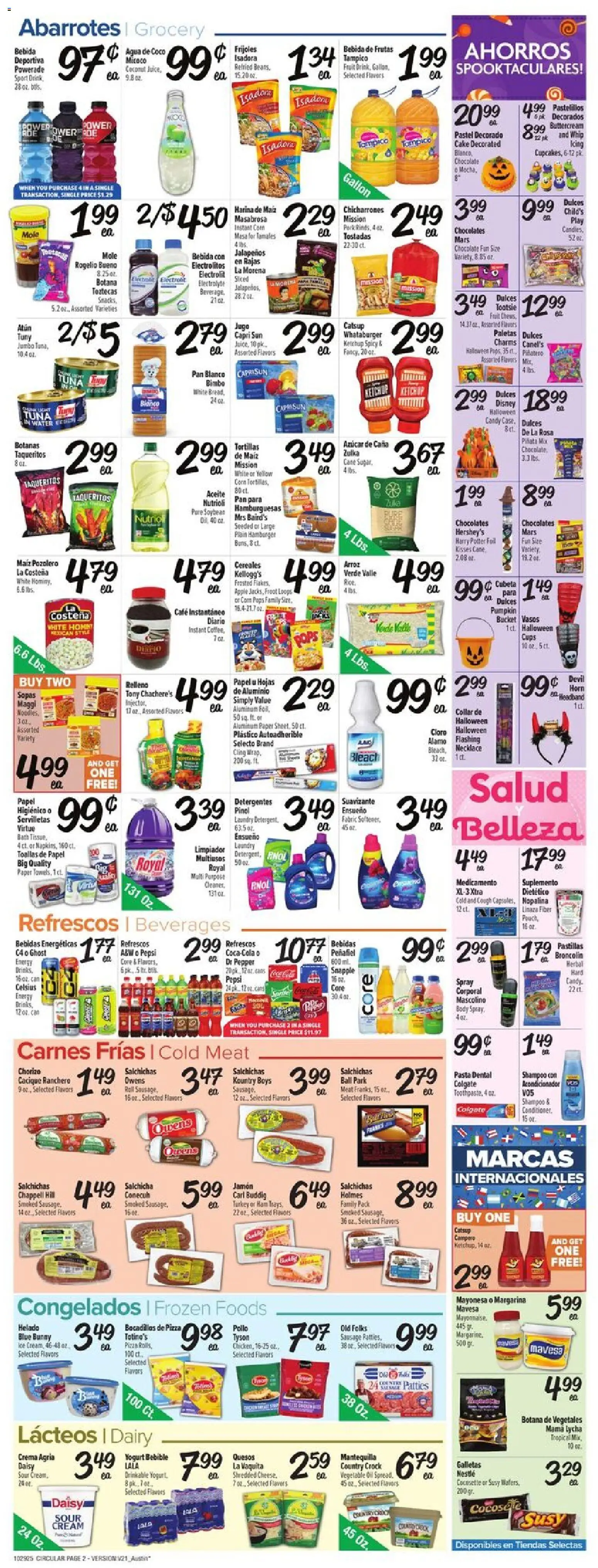 Fiesta Mart Weekly Ad - valid from 29.10.2025 | Page: 2 | Products: Oil, Ham, Pork, Pasta