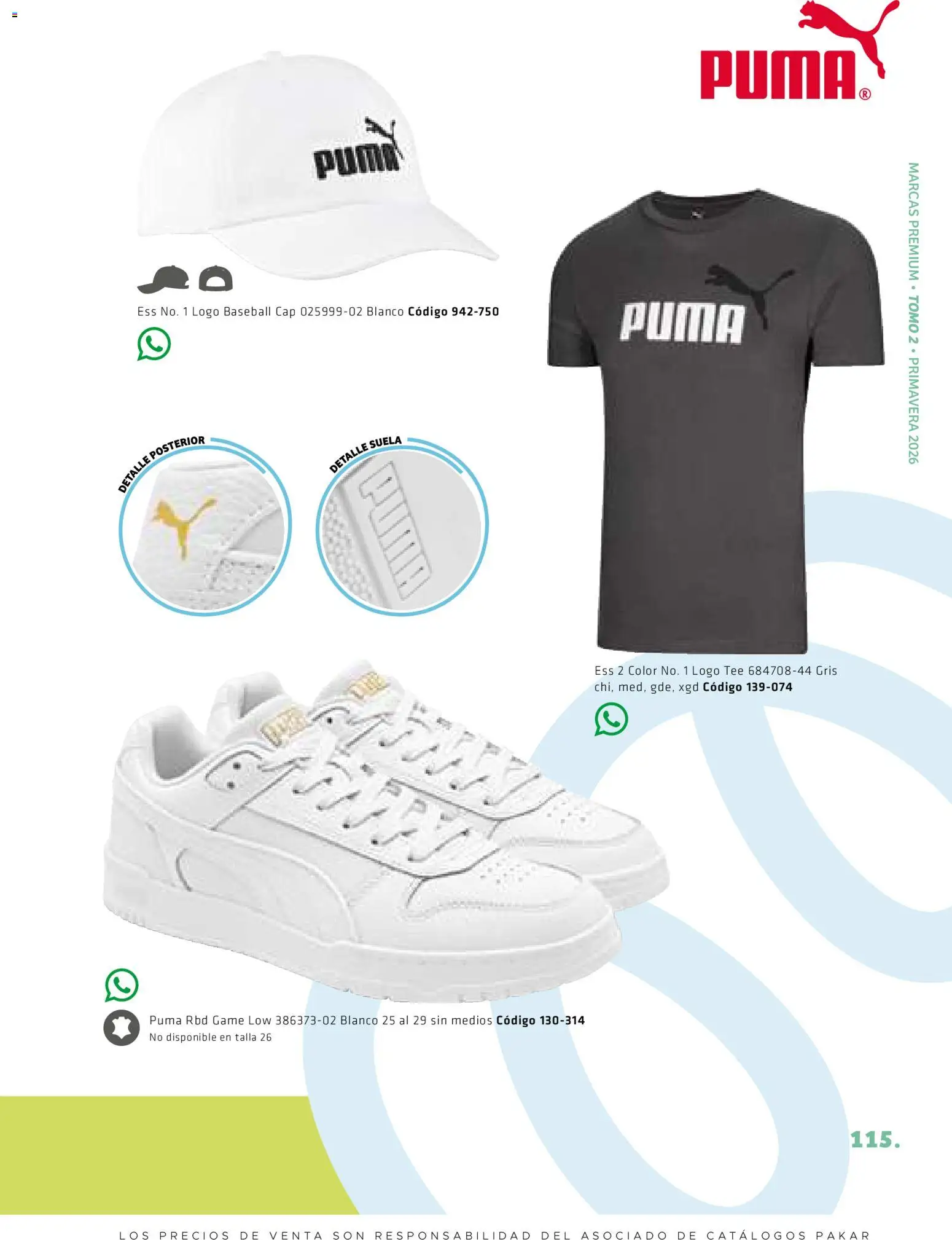 Nuevas ofertas de SC Pakar válidas en toda la República Mexicana desde el 27.02.2026. ¡Encuentra las mejores ofertas en SC Pakar catálogo Premium Men Tomo 2! | Página: 115