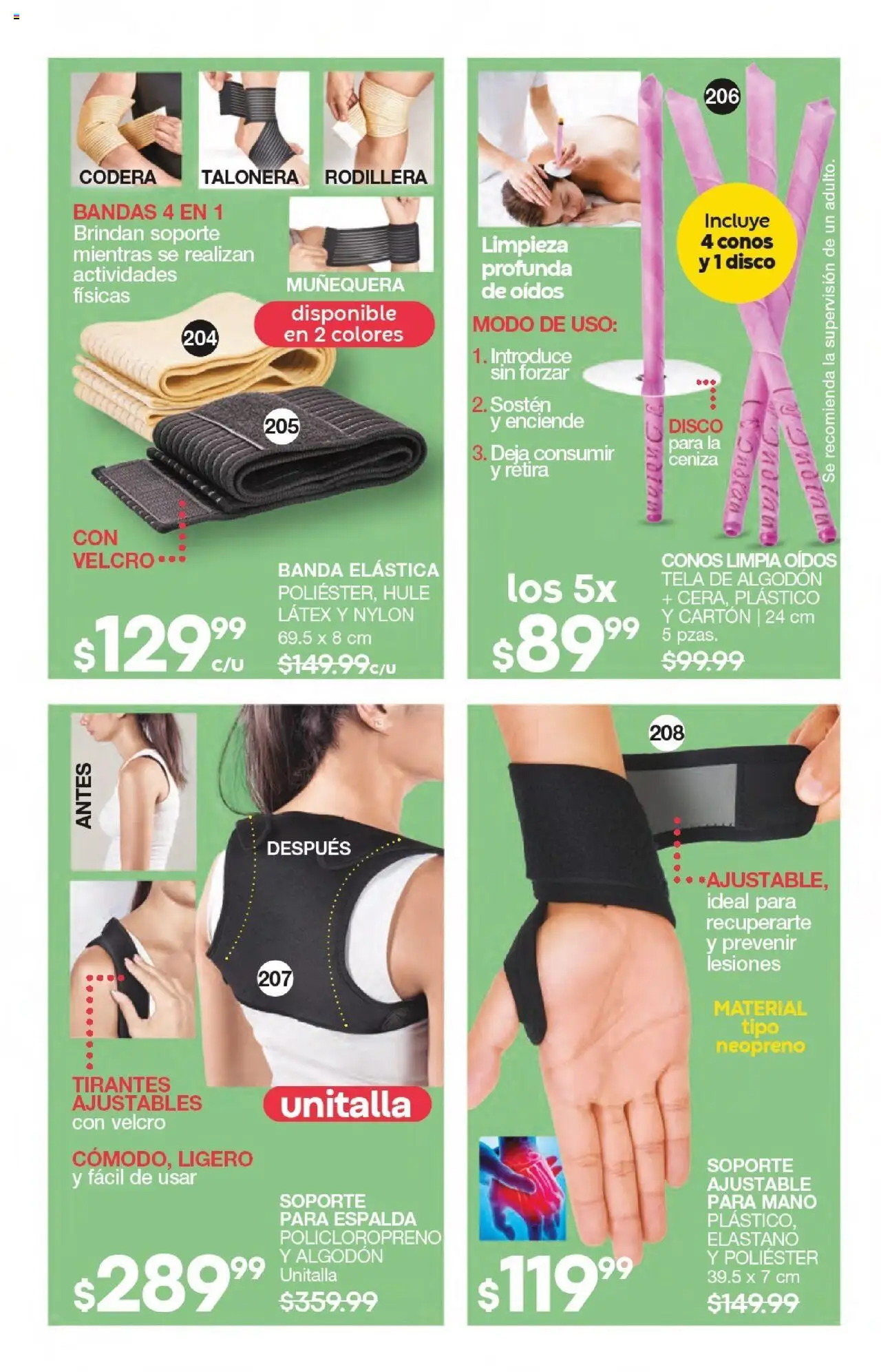 Nuevas ofertas de Fuller válidas en toda la República Mexicana desde el 17.09.2025. ¡Encuentra las mejores ofertas en Fuller - Campaña 12 2025! | Página: 108 | Productos: Disco, Algodón, Sostén, Tirantes
