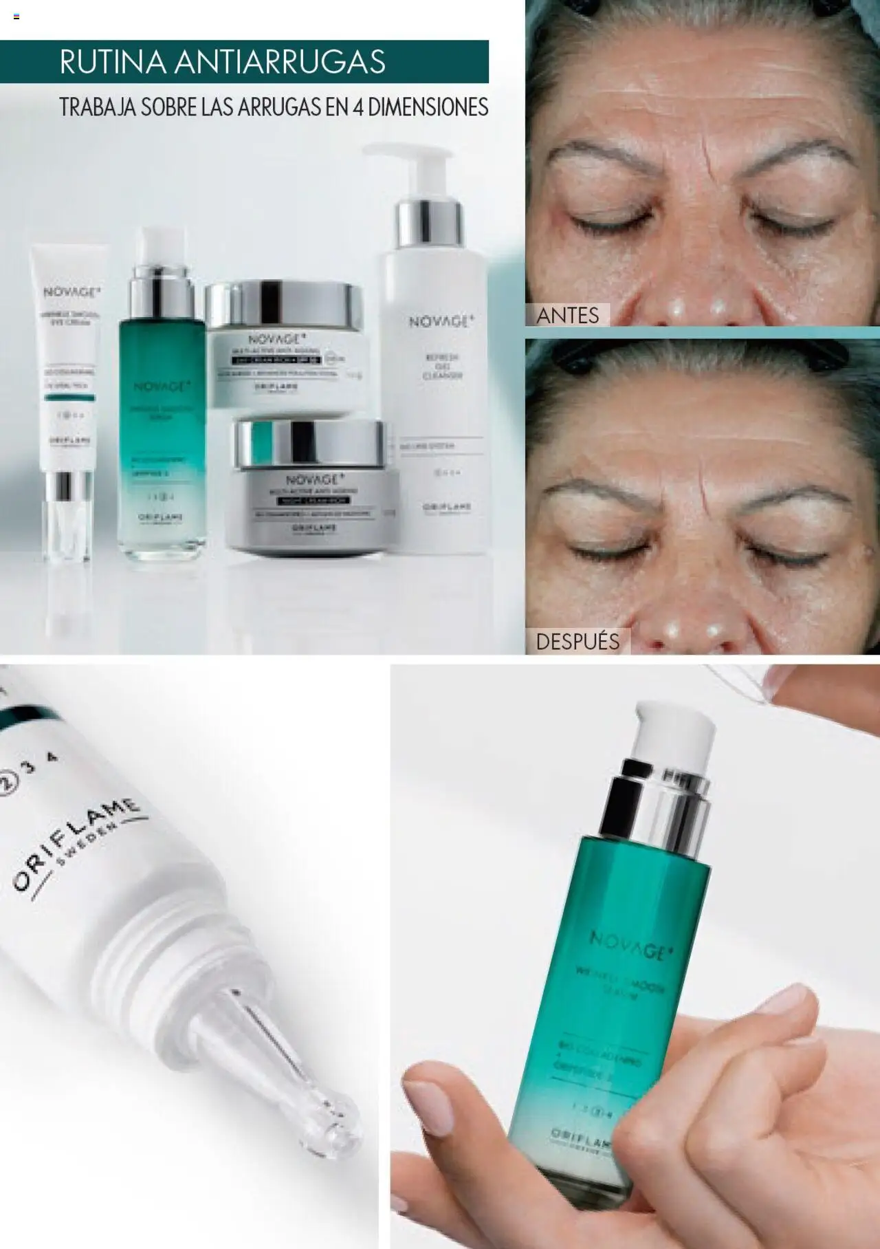 Nuevas ofertas de Oriflame válidas en toda la República Mexicana desde el 04.03.2025. ¡Encuentra las mejores ofertas en Oriflame campaña Novage 4 2025! | Página: 8 | Productos: Sobre