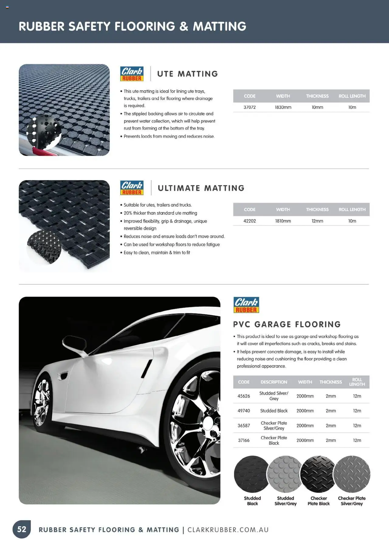 Clark Rubber catalogue - valid from 05.05.2025 | Page: 52 | Products: Water, Flooring