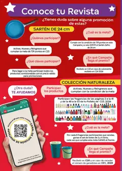 Vista previa de Fuller Revista Gana Más C23, nuevo folleto de la tienda, válido en México a partir del 18.02.2026 | Página: 32 | Productos: Té, Sartén, Sobre, Campana