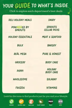 Preview of Sprouts weekly ads valid from 29.10.2025 | Page: 2 | Products: Bakery, Seafood