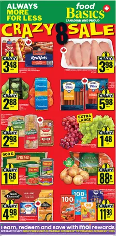 Preview of Food Basics - Cornwall from shop Food Basics valid from 23.10.2025