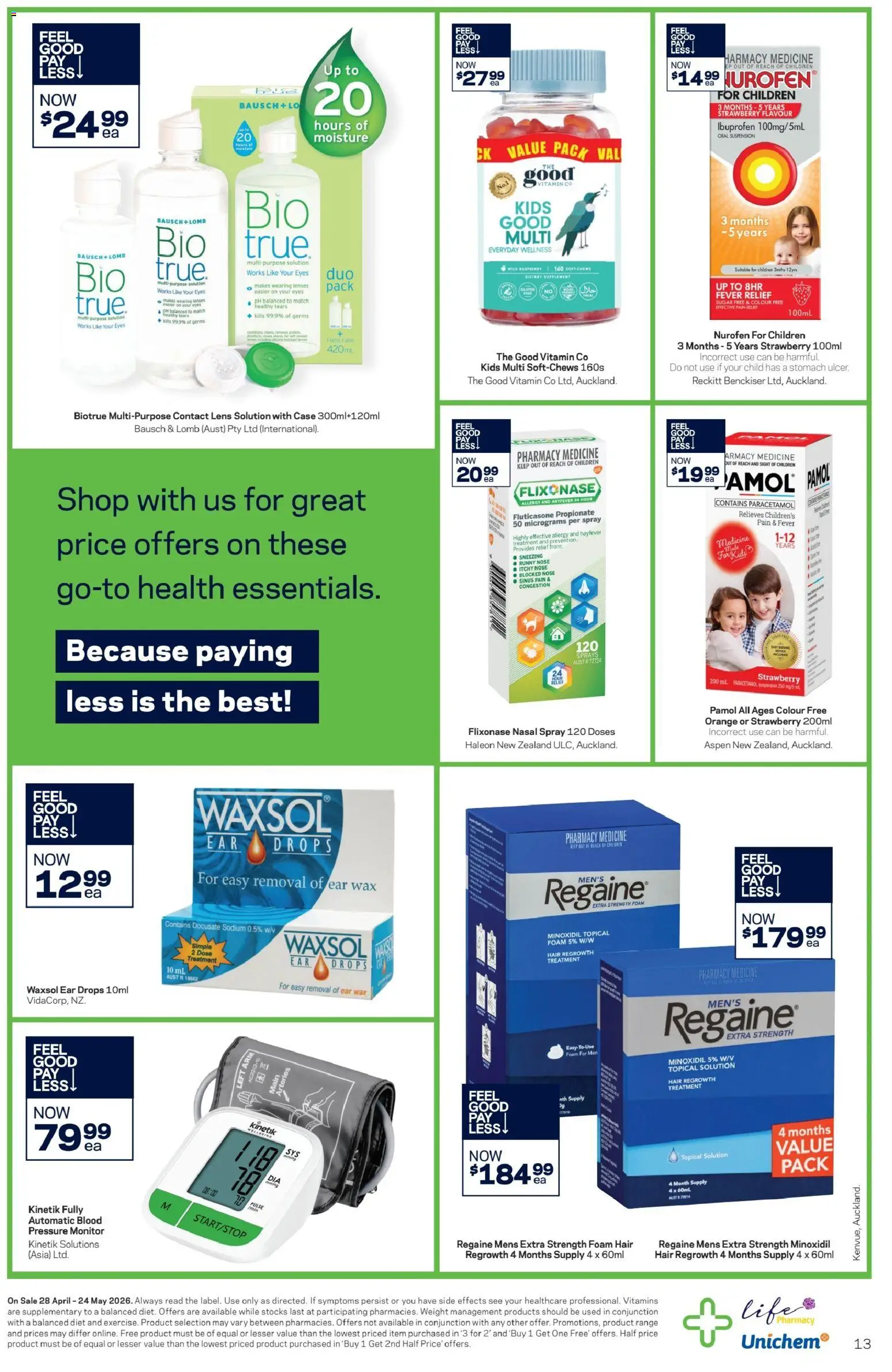 Life Pharmacy catalogue from 28.04.2026 | Page: 13