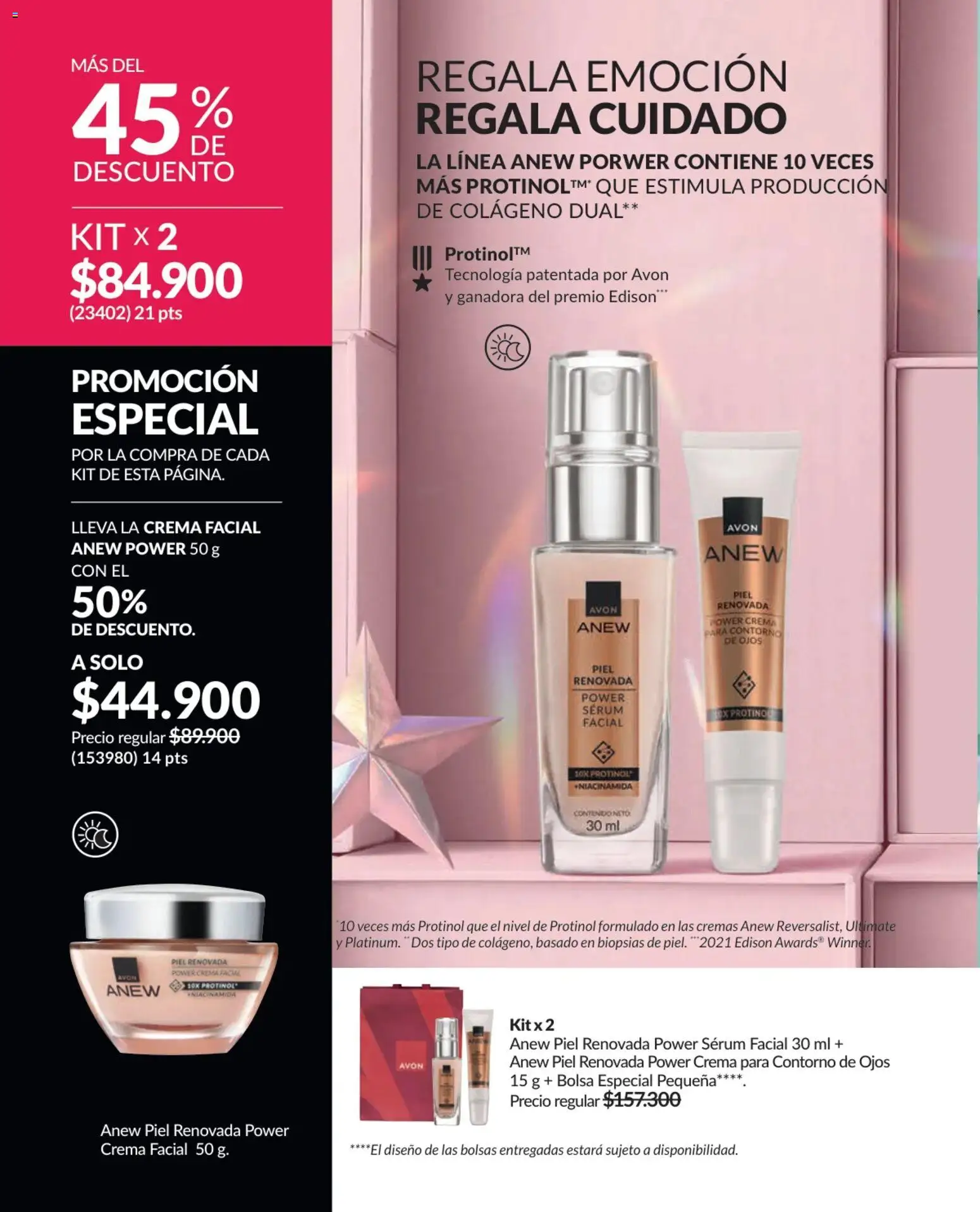Avon revista - valida desde el 17.11.2025 | Página: 15 | Productos: Crema, Bolsa, Serum, Contorno de ojos