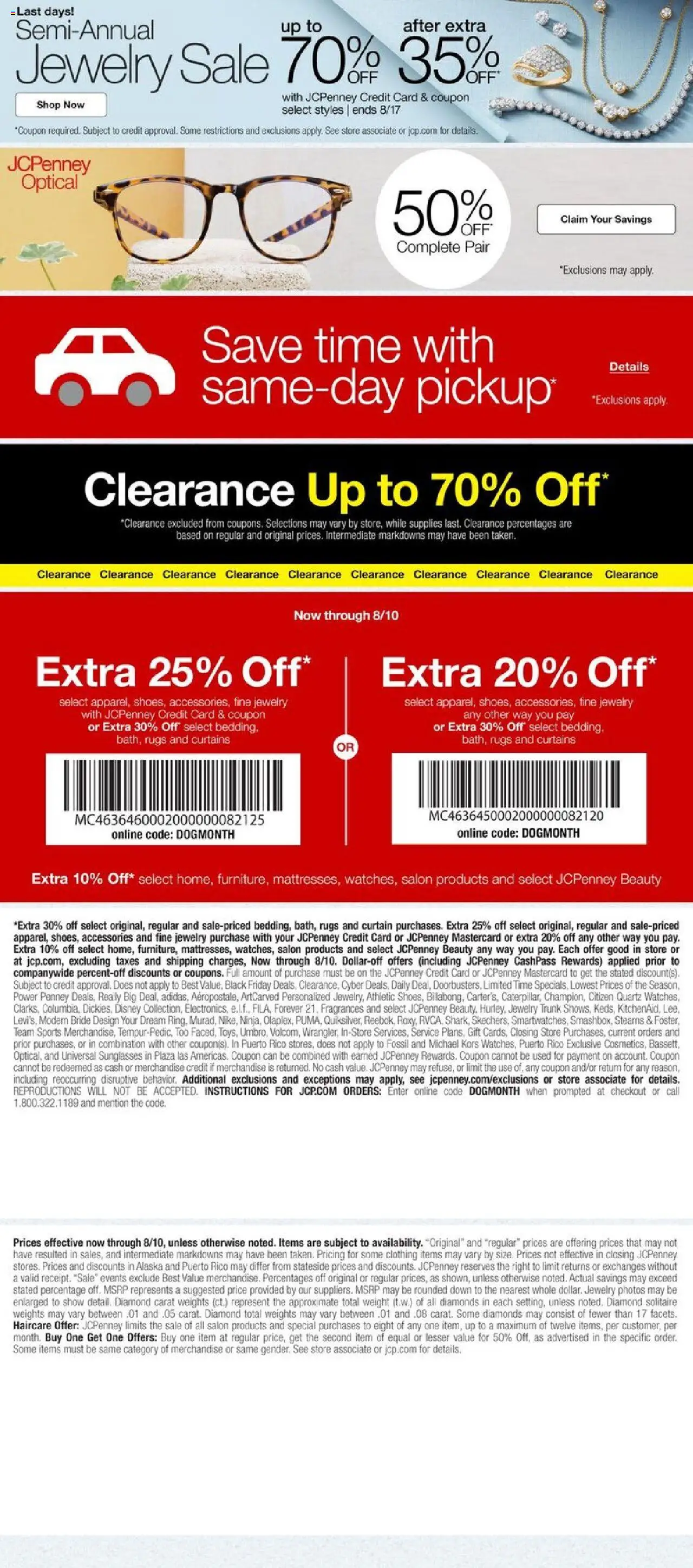 JCPenney Store Ads - valid from 08.08.2025 | Page: 7 | Products: Weight, Modem