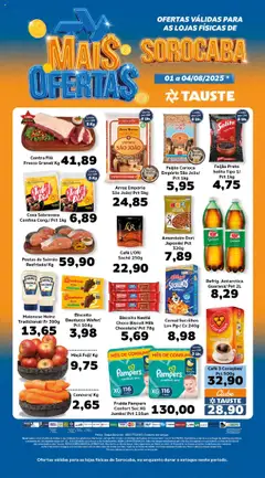 Tauste - Ofertas Semanal - Pré-Visualização do folheto da loja Tauste, válido de 01.08.2025