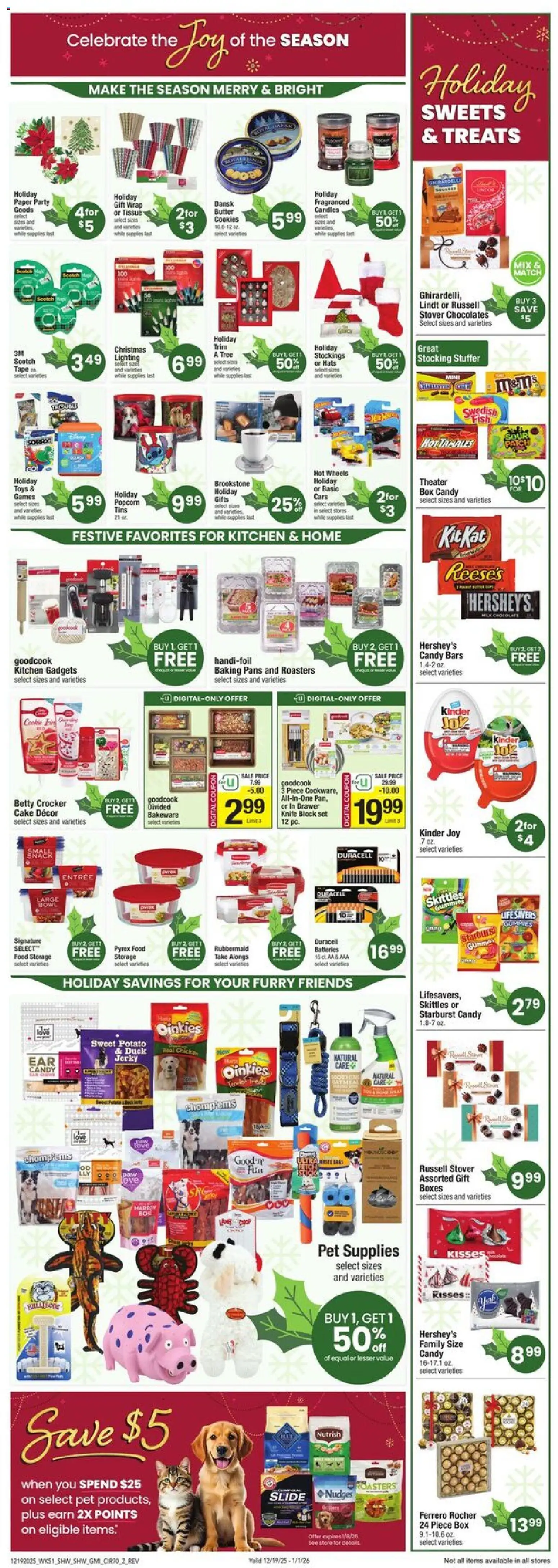 Shaw's Weekly Ad - MA - valid from 19.12.2025 | Page: 7 | Products: Trim, Box, Fish, Cookies
