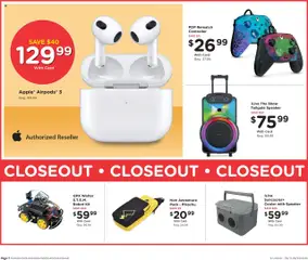 Fred Meyer Home & Apparel - valid from 17.09.2025 | Page: 8 | Products: Robot, Speaker