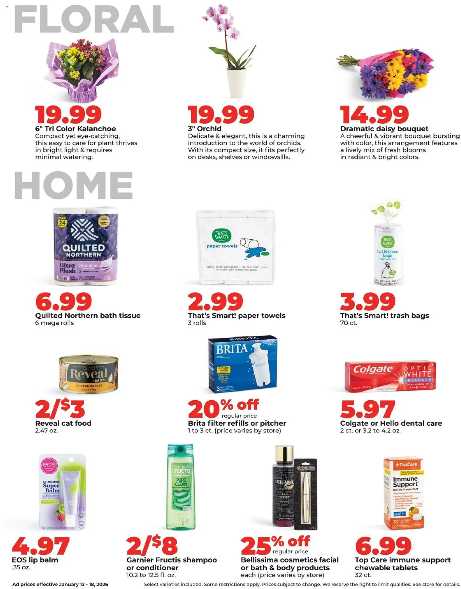 HyVee Weekly Ad - valid from 12.01.2026 | Page: 33 | Products: Bath, Cat Food, Shampoo, Water