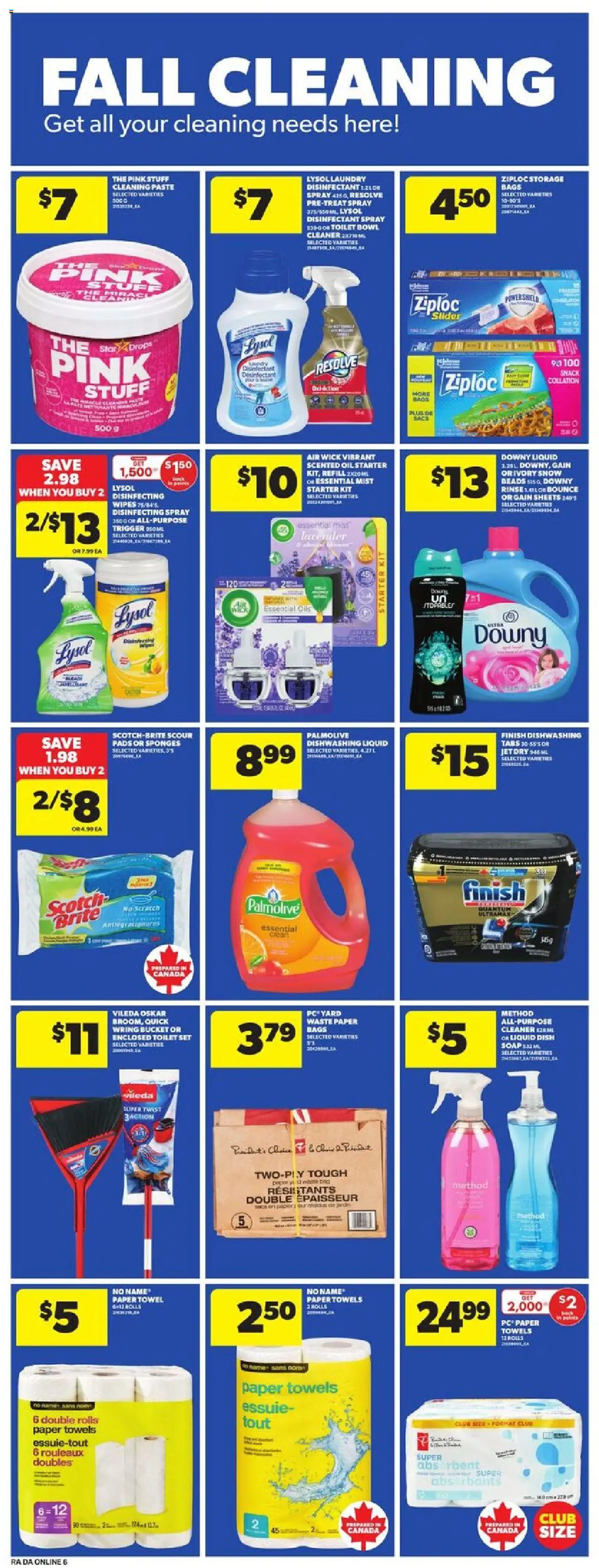 Atlantic Superstore flyer valid from 16.10.2025 | Page: 16 | Products: PC, Bag, Soap, Oil