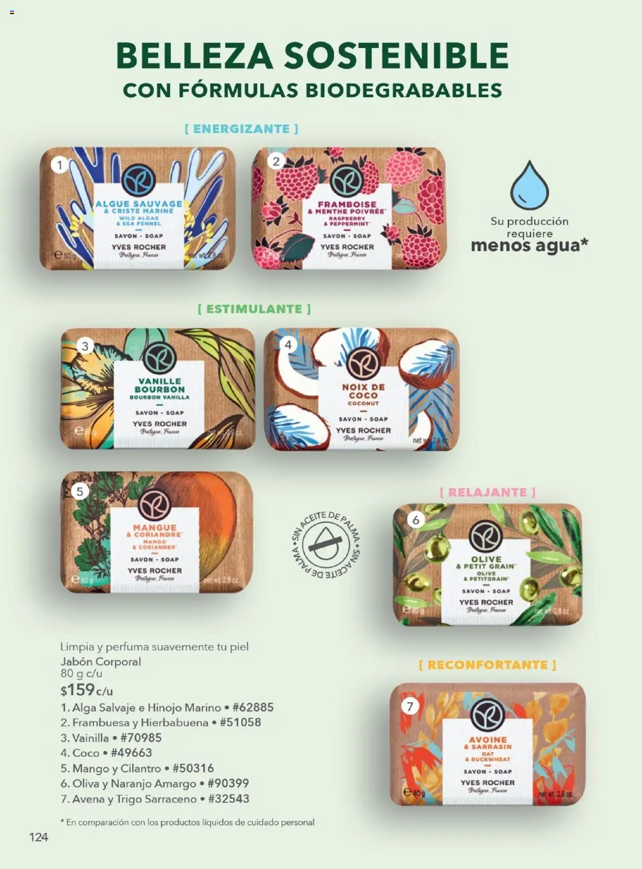 Nuevas ofertas de Yves Rocher válidas en toda la República Mexicana desde el 28.10.2025. ¡Encuentra las mejores ofertas en Yves Rocher - Campaña 15 2025! | Página: 126 | Productos: Avena, Hinojo, Mango, Jabón