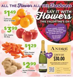 Preview of Homeland weekly ads valid from 01.02.2026 | Page: 4 | Products: Apples, Oranges, Potatoes, Bag