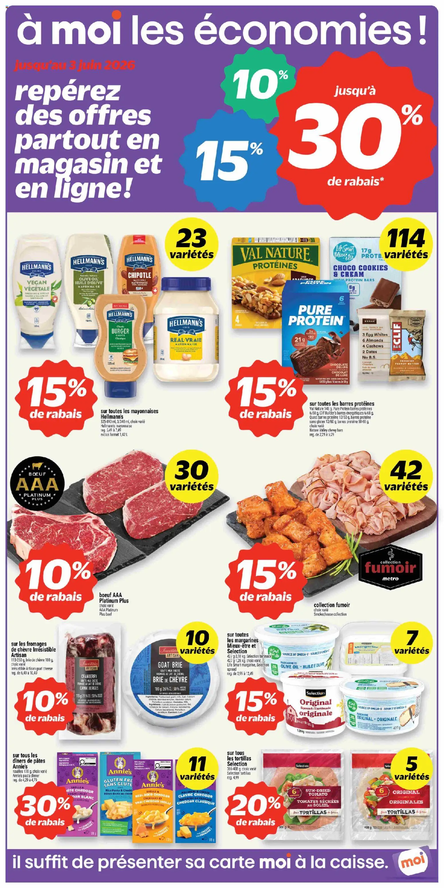 Metro flyer valid from 30.04.2026 | Page: 4 | Products: Beef, Cookies, Cheese, Chocolate
