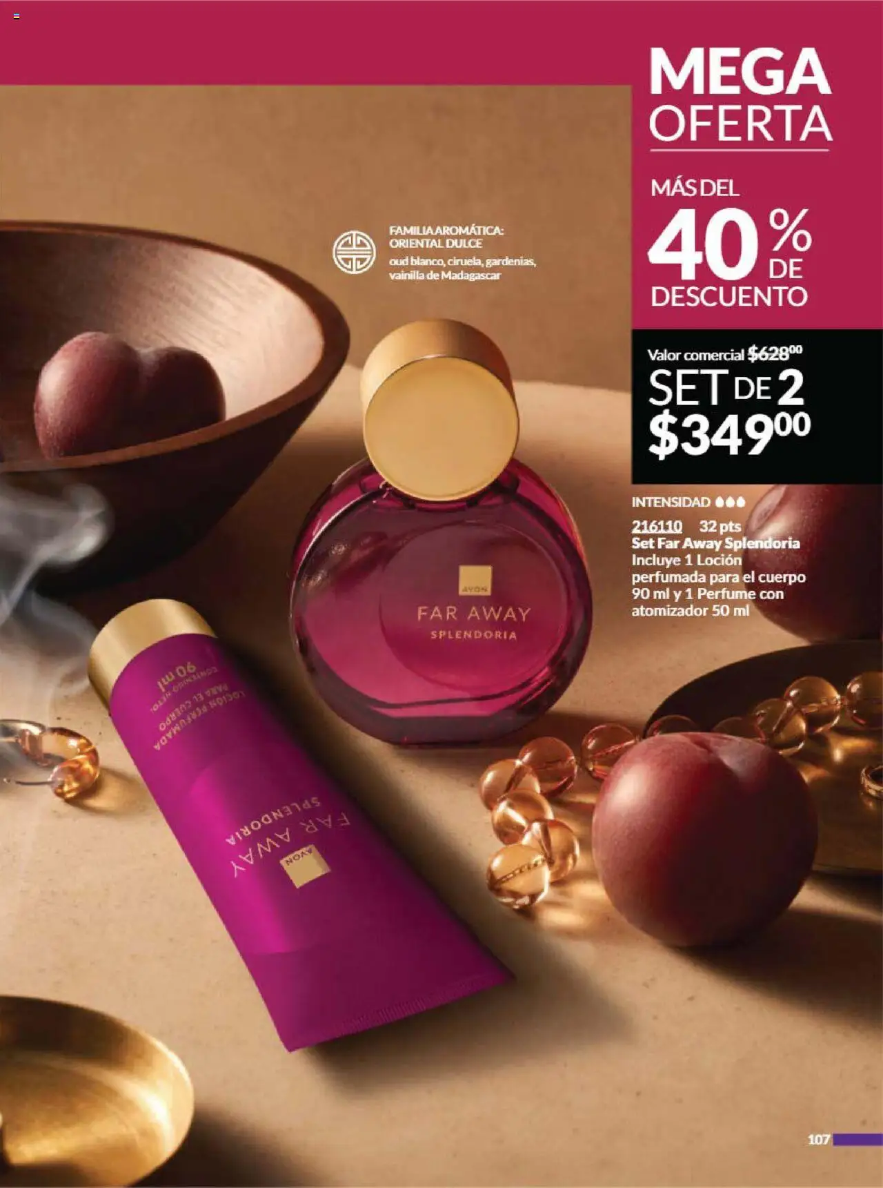 Nuevas ofertas de AVON válidas en toda la República Mexicana desde el 09.08.2025. ¡Encuentra las mejores ofertas en AVON - Campaña 13 2025! | Página: 115 | Productos: Loción, Perfume