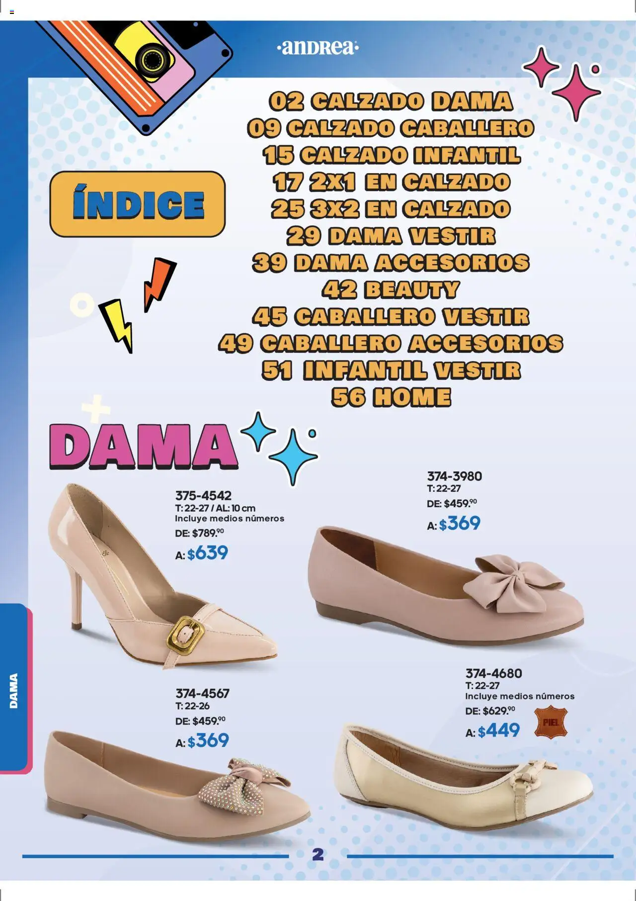 Nuevas ofertas de Andrea válidas en toda la República Mexicana desde el 28.09.2025. ¡Encuentra las mejores ofertas en Andrea - Catálogo Andrea Fest! | Página: 2