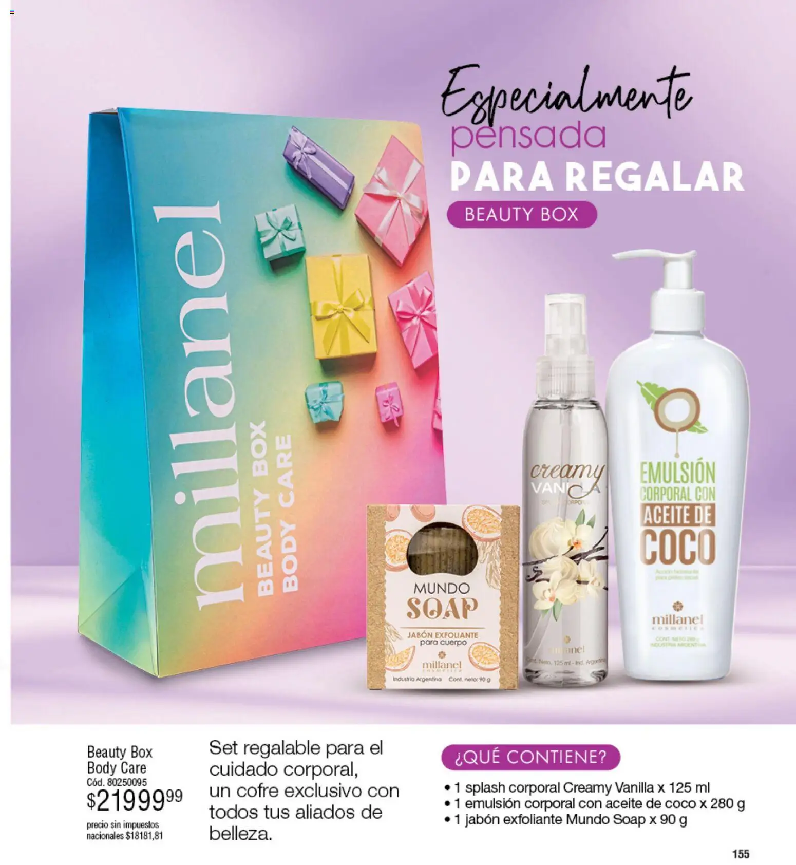 Millanel - Catálogo │ válido desde el 10.11.2025 | Página: 181 | Productos: Body, Aceite, Jabón, Emulsión