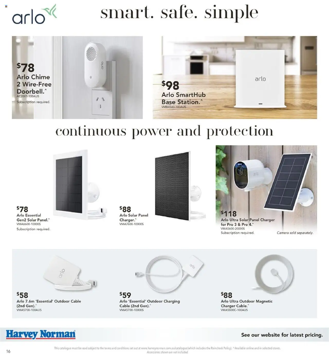 Harvey Norman catalogue - valid from 13.10.2025 | Page: 16 | Products: Charger, Camera, Cable
