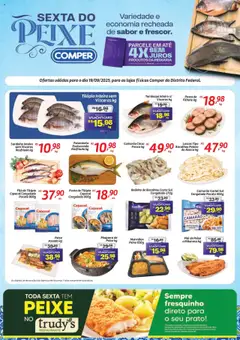 Comper - Ofertas Sexta do Peixe - Pré-Visualização do folheto da loja Comper, válido de 19.09.2025