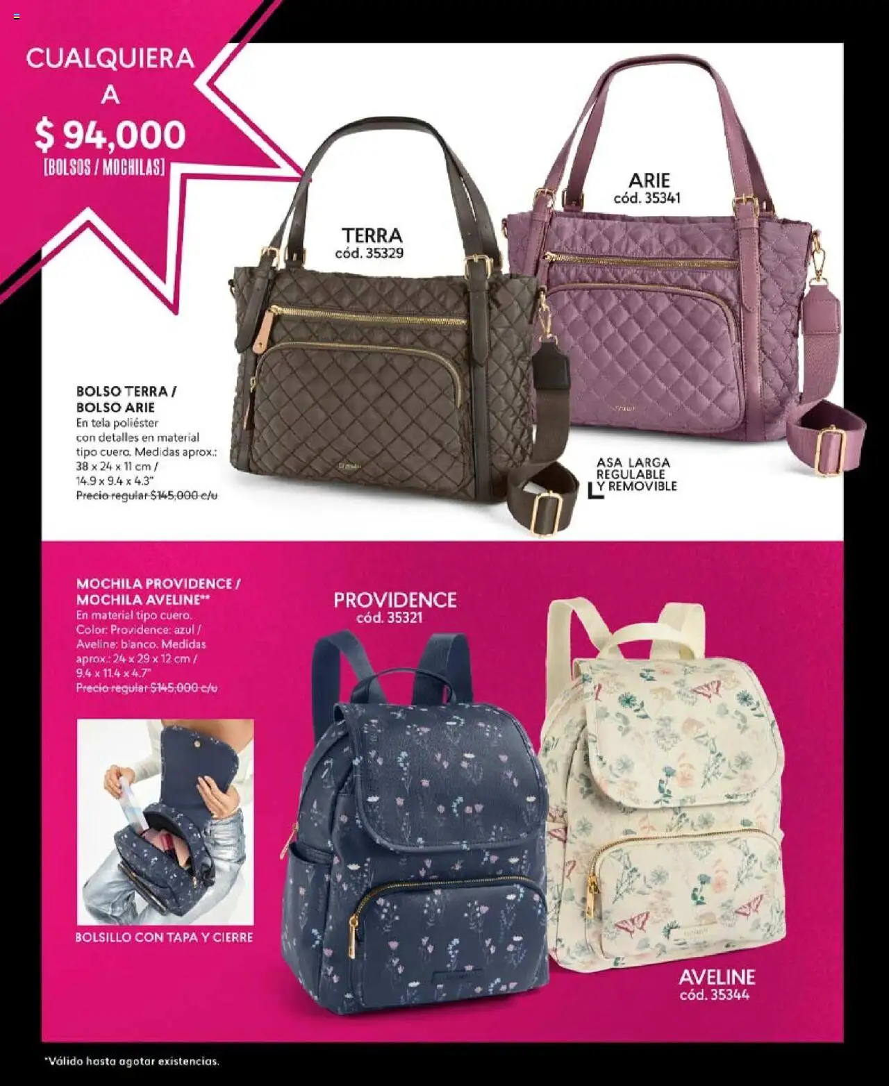 CyZone revista - valida desde el 16.06.2025 | Página: 64 | Productos: Bolso, Mochila