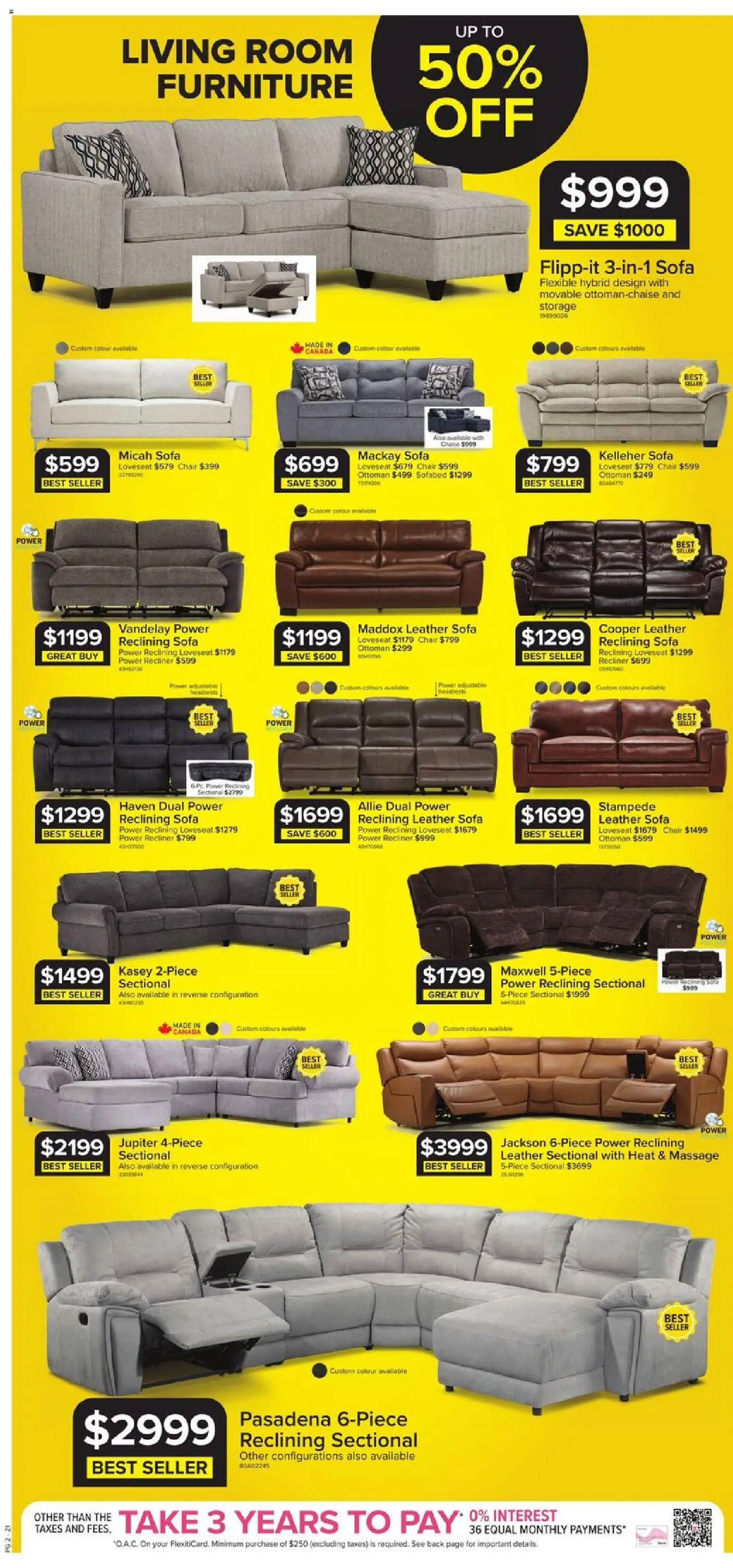 Leon's flyer valid from 20.11.2025 | Page: 2 | Products: Sofa, Chair