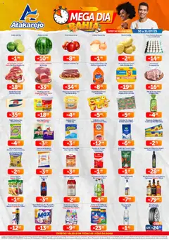 Atakarejo Folheto - válido de 30.07.2025 | Página: 1 | Produtos: Ovos, Suco, Macarrão, Rexona