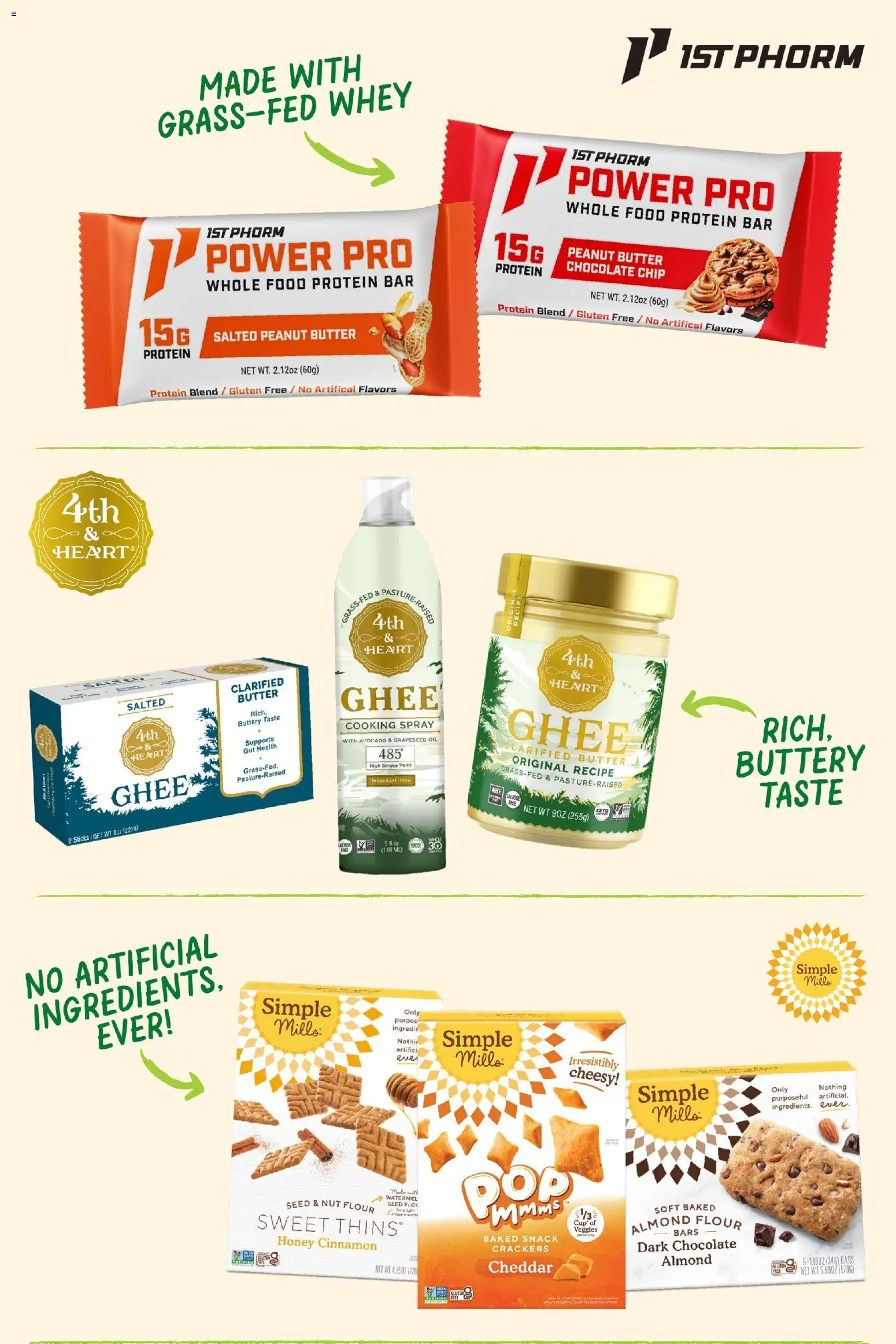 Sprouts Monthly Ad - valid from 31.12.2025 | Page: 6 | Products: Butter, Chocolate, Avocado, Chocolate Chip