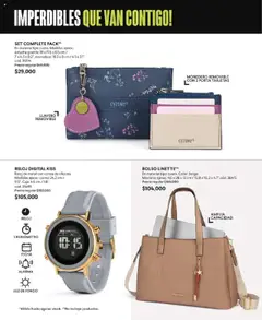 CyZone revista - valida desde el 30.08.2025 | Página: 84 | Productos: Bolso, Alarma, Reloj, Llavero