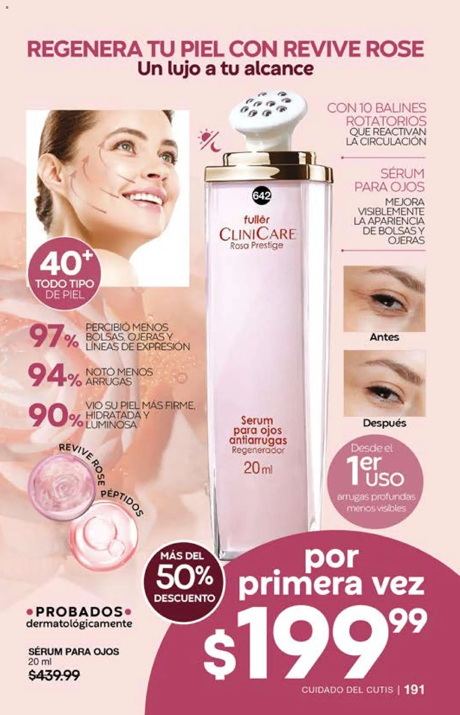 Nuevas ofertas de Fuller válidas en toda la República Mexicana desde el 29.04.2026. ¡Encuentra las mejores ofertas en Fuller campaña 2 2026! | Página: 191 | Productos: Serum