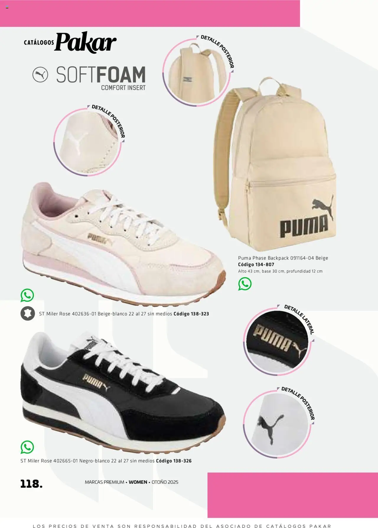 Nuevas ofertas de SC Pakar válidas en toda la República Mexicana desde el 29.08.2025. ¡Encuentra las mejores ofertas en SC Pakar - Catálogo Otoño Women! | Página: 118