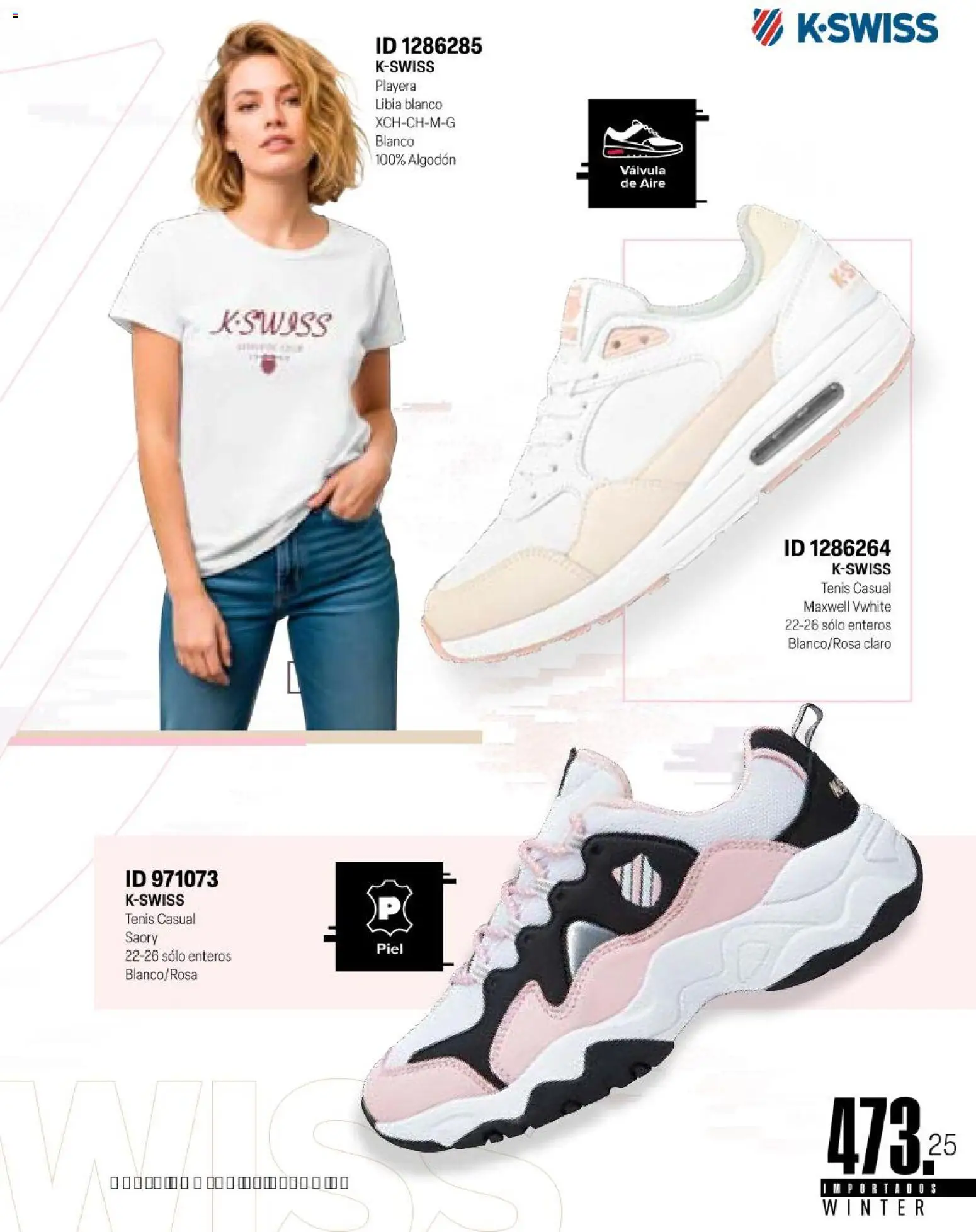 Nuevas ofertas de Price Shoes válidas en toda la República Mexicana desde el 11.11.2025. ¡Encuentra las mejores ofertas en Price Shoes catálogo Importados Winter 2025  ! | Página: 473 | Productos: Tenis, Algodón, Válvula, Playera