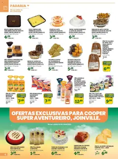 Cooper Folheto - válido de 06.08.2025 | Página: 4 | Produtos: Forno, Aipim, Pão, Chocolate
